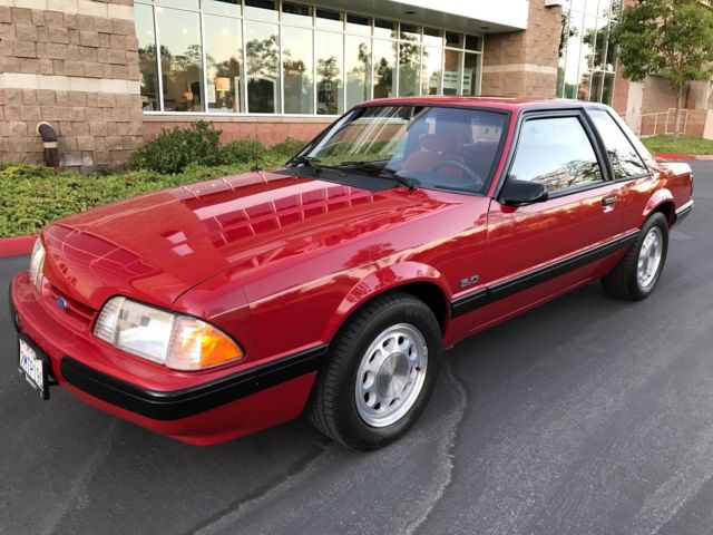 1989 mustang lx 5.0 notchback 71k original mile!!! orginal paint