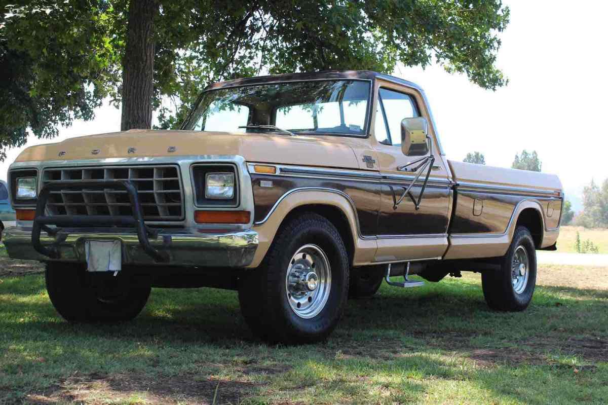 1978 ford f350 pickup brown rwd automatic xlt