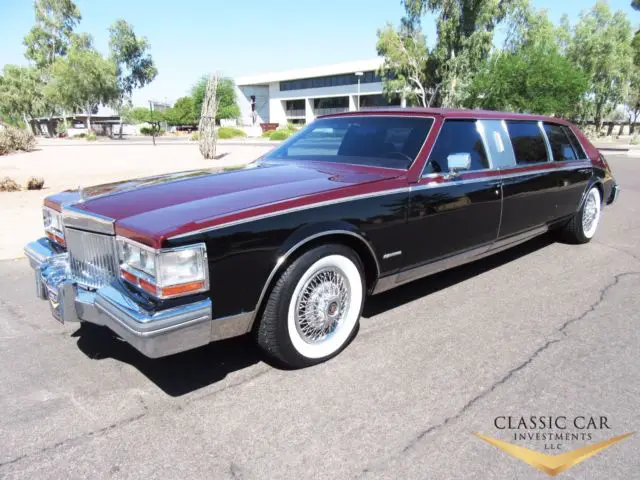 1981 cadillac seville limousine - by dillinger coach works - beautiful & unique!