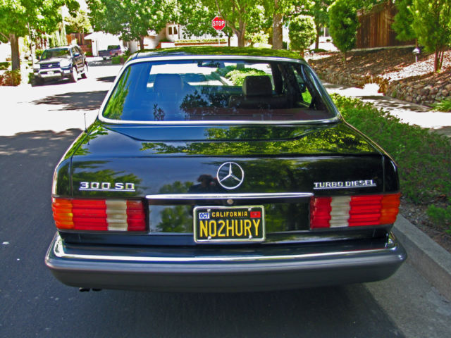 legendary 1985 mercedes benz 300 sd 117,000 mi one owner always garaged