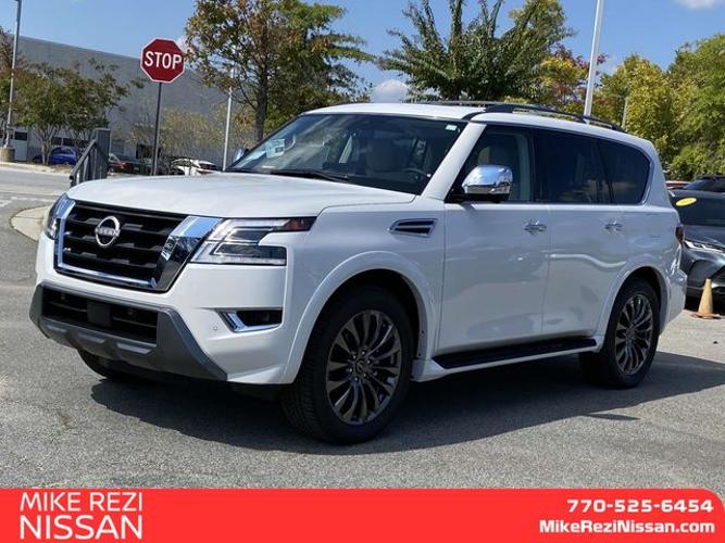 new 2024 nissan armada platinum