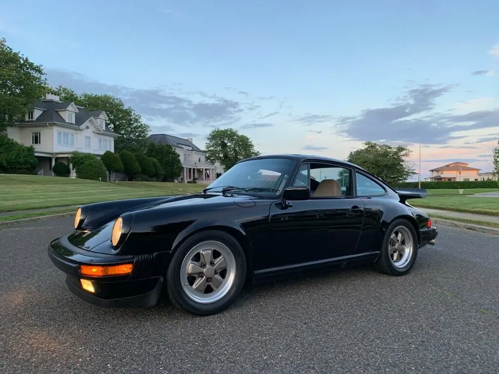 1984 porsche 911 carrera 70401 miles, 70401 miles black coupe h6 3.2l manual