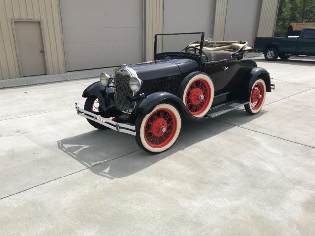 1929 model a roadster beautifully restored to original, everything works!