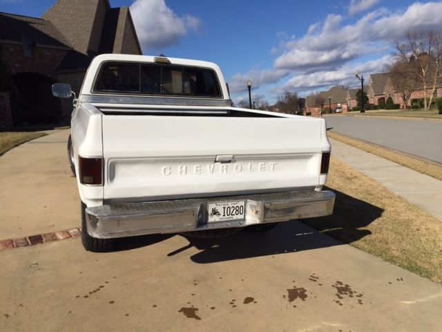 1980 chevy truck 4x4 short wide k10
