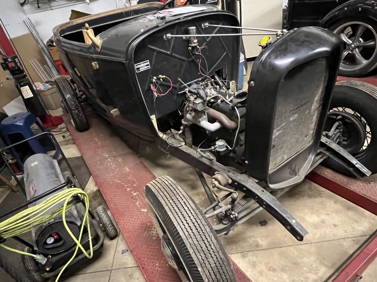 1932 ford roadster convertible black rwd manual