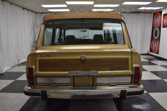 1987 jeep grand wagoneer 4wd