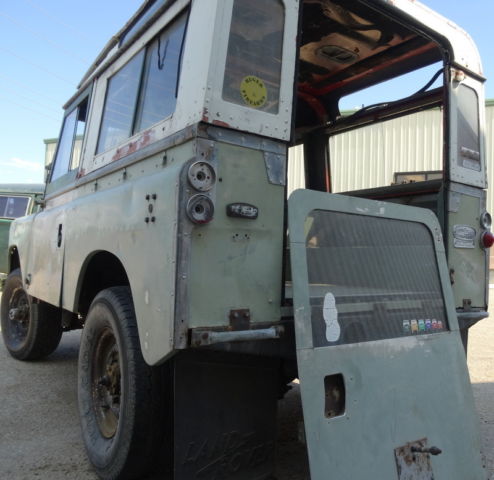 1959 land rover 2a. very rare. aluminum body