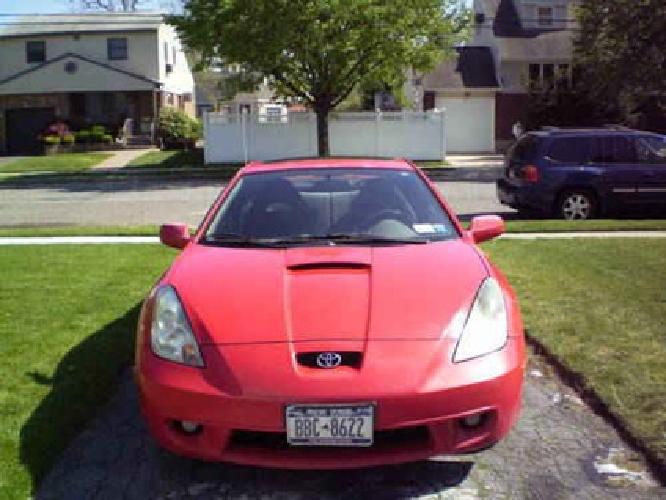 2000 toyota celica gt -red -5 speed in oceanside, ny