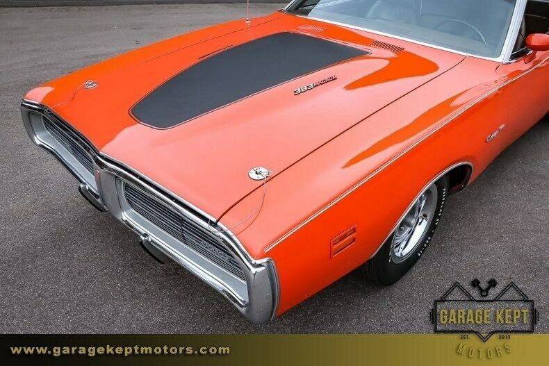 1971 dodge charger se hemi orange coupe 383ci v8 3743 miles