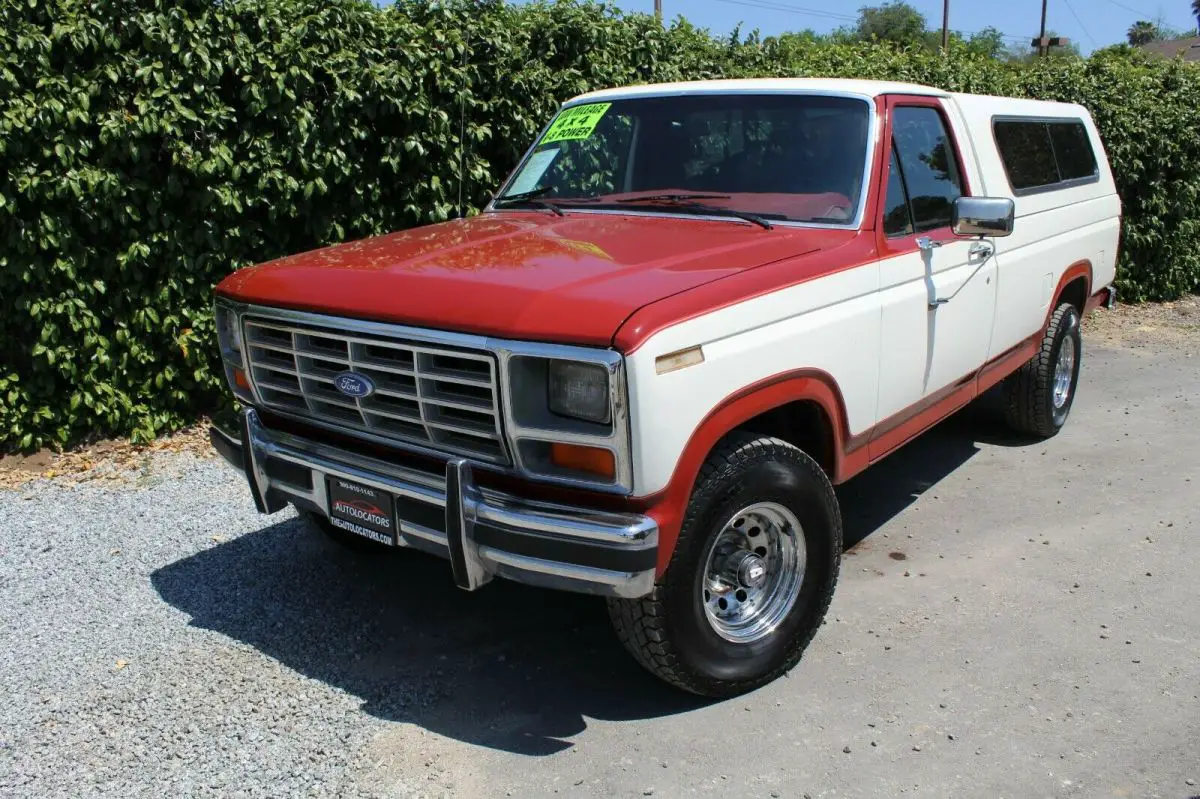 1985 ford f150 lariat long bed 4x4 5.8l- carbureated-one owner truck!
