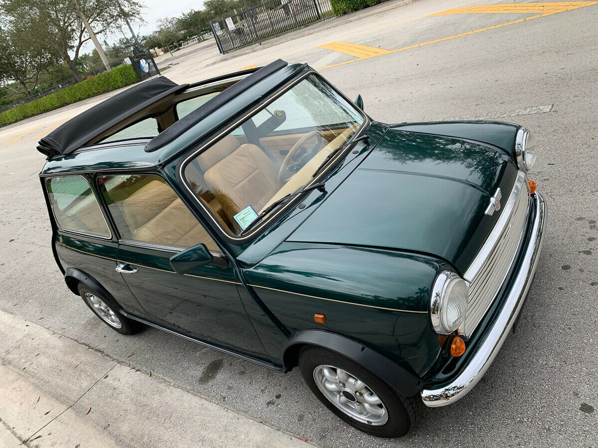 1993 classic mini cooper 1300 ragtop similar to fiat 500 austin mg micro car