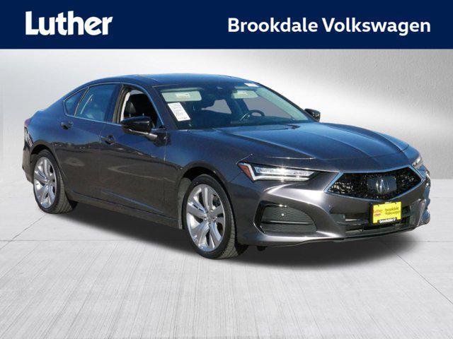 2021 acura tlx technology
