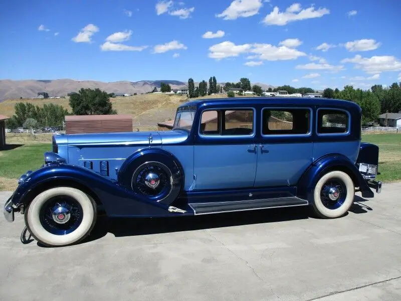 1934 packard 7 passanger sedan