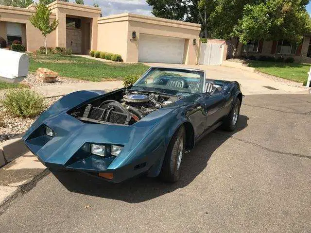 1971 chevrolet corvette base convertible 2-door 5.7l no reserve