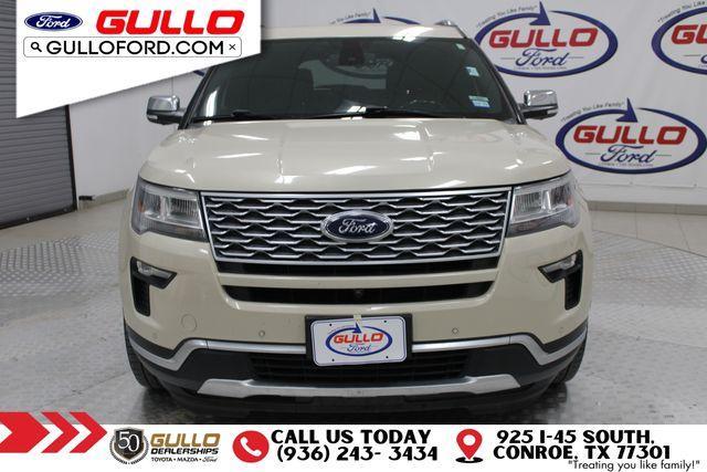 2018 ford explorer platinum