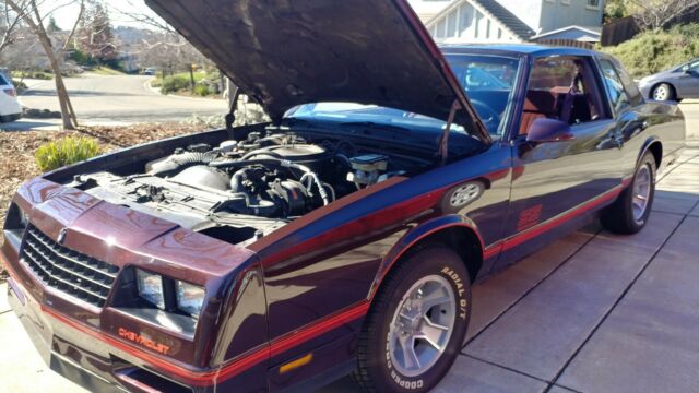 5.0l v8 4bl ohv 1987 chevrolet monte carlo ss coupe 5.0l v8 4bl ohv automatic