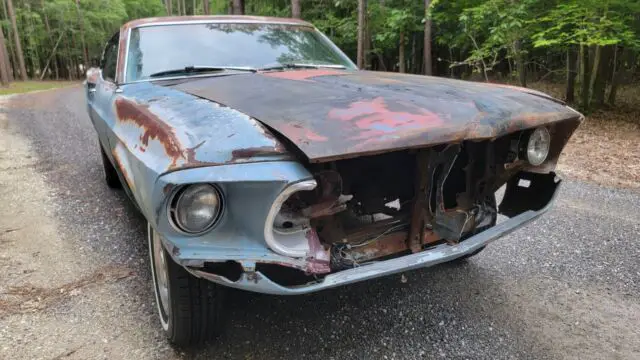 1969 ford mustang fastback mach 1 - gt - m code 4 speed - ac