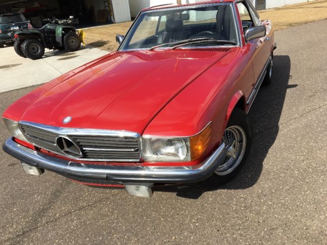 no reserve mercedes benz 280sl true euro 1983 back seat and plaid fabric