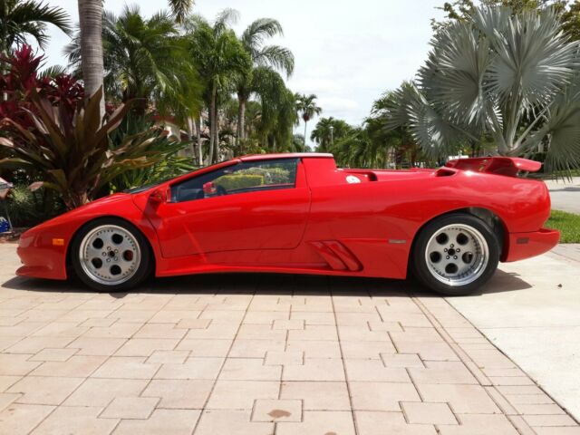 lamborghini diablo roadster new ls1 v-8 custom round tube chassis ( replica)