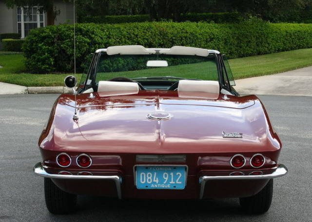 1967 chevrolet corvette l79 convertible
