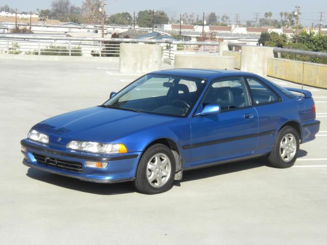 1992 acura integra gs captiva blue low miles 73k! 1 owner captiva blue w/leather
