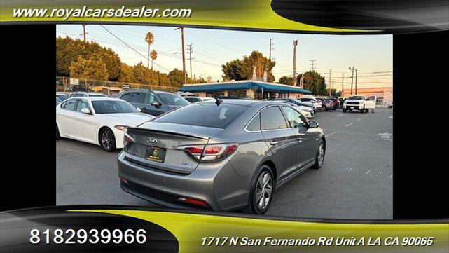 2017 hyundai sonata hybrid limited