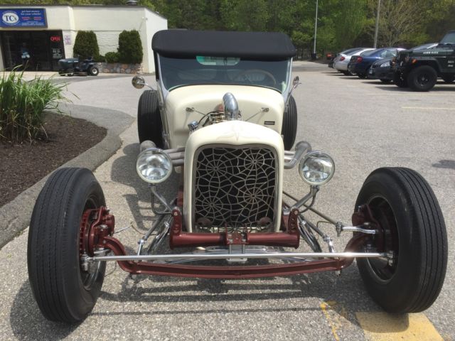 1927 ford model t roadster custom rat rod matching vin steel frame 327 chevy