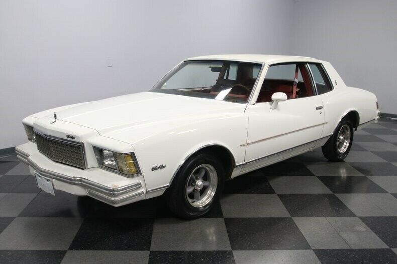 classic vintage chrome g body red vinyl interior chevy sbc air conditioning