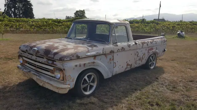 1961 ford f-100 base standard cab pickup 2-door 4.7l