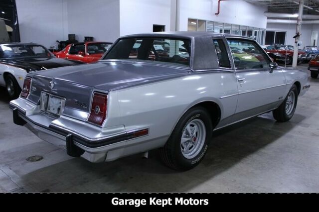 1985 pontiac grand prix le silver & medium gray coupe 3.8l v6 53524 miles