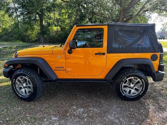 2012 jeep wrangler sport 2dr 4x4 in walker, louisiana