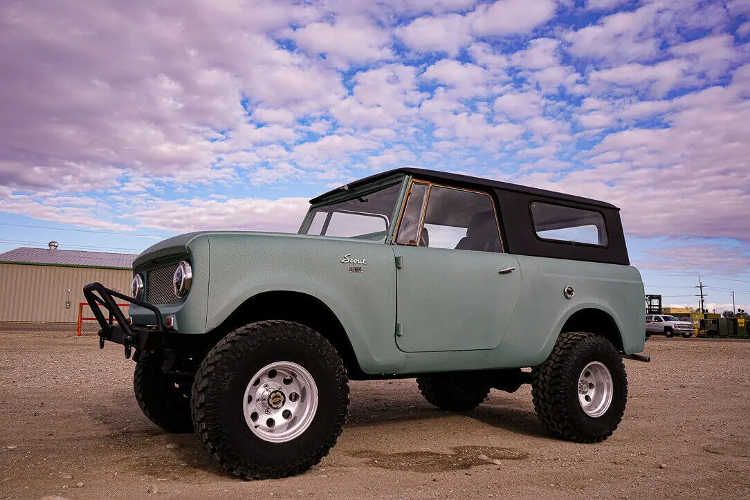 rare 1965 international harvester scout 80, 4x4, survivor, off road vehicle