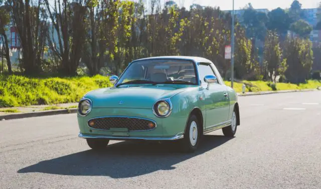 1991 nissan figaro - cult collectable mint, only 4k orig miles, xcellent overall