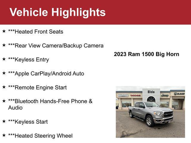2023 ram 1500 big horn/lone star