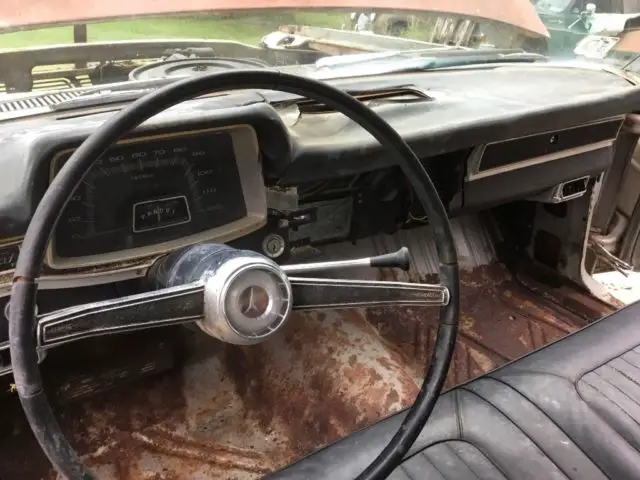 1966 plymouth fury 3 two foot hardtop parts car,salvage,318 poly engine