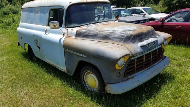 1955 55 chevrolet chevy panel truck amazing condition 1956 56 1957 57