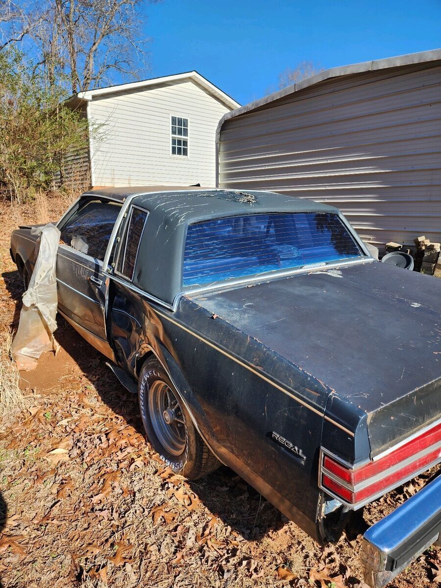 1987 buick regal coupe blue rwd automatic limited