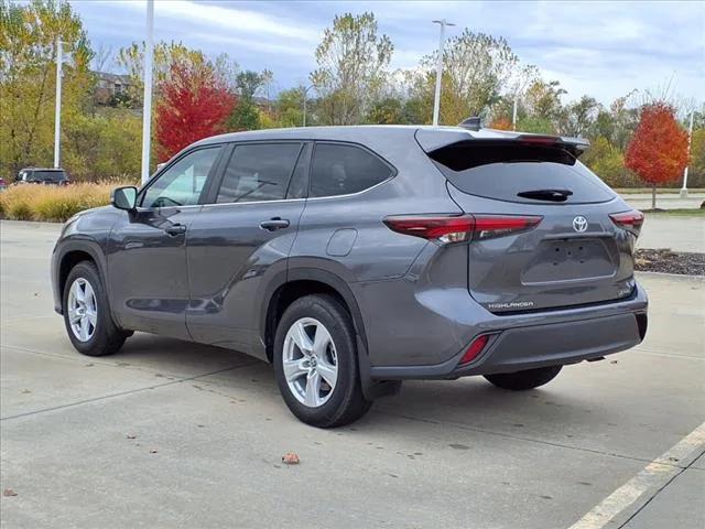 2024 toyota highlander le