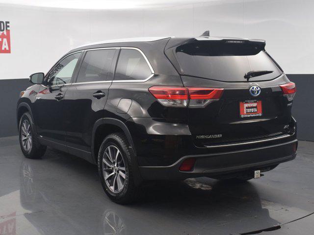 2019 toyota highlander hybrid xle