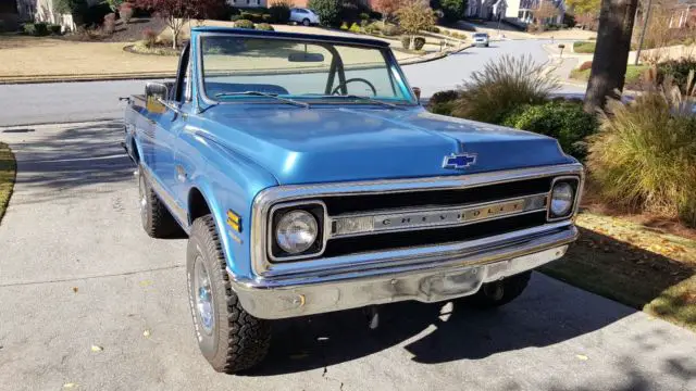 1970 chevy blazer cst 4x4 - very original, lots of rare parts