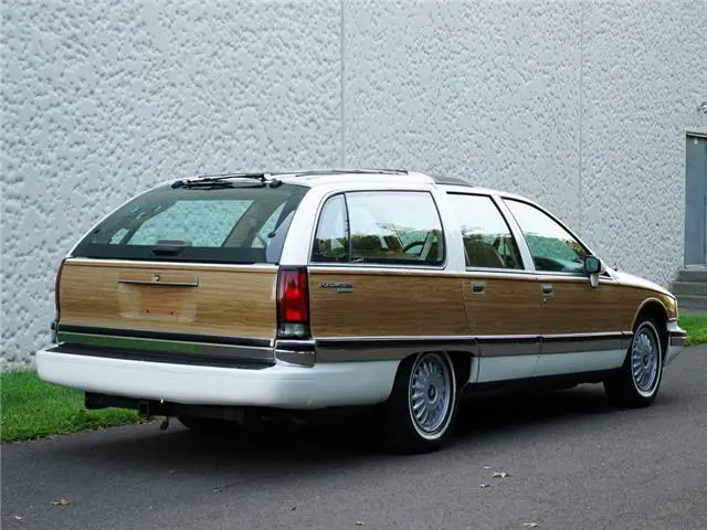 1992 buick roadmaster estate 5.7l station wagon woody 92k miles no reserve
