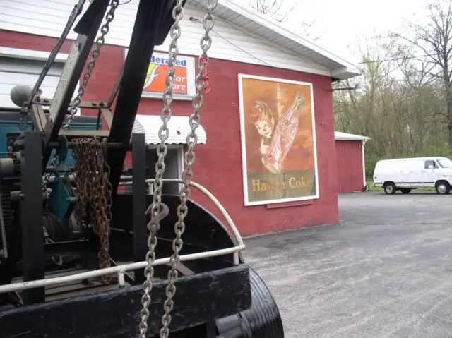 antique 1930 willys wrecker truck