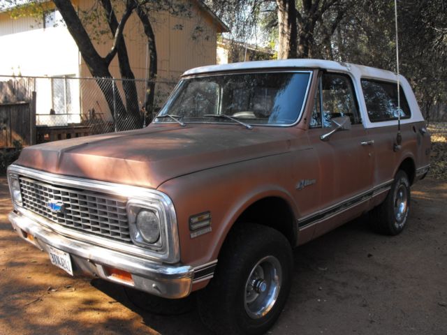 1972 chevy blazer 4x4 cst