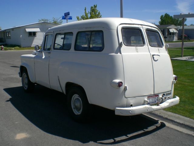 1961 dodge town wagon 6 passenger 2wd half ton truck