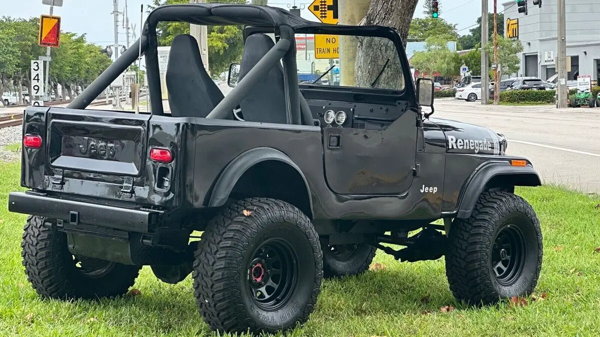 1979 jeep renegade suv black 4wd manual renegade