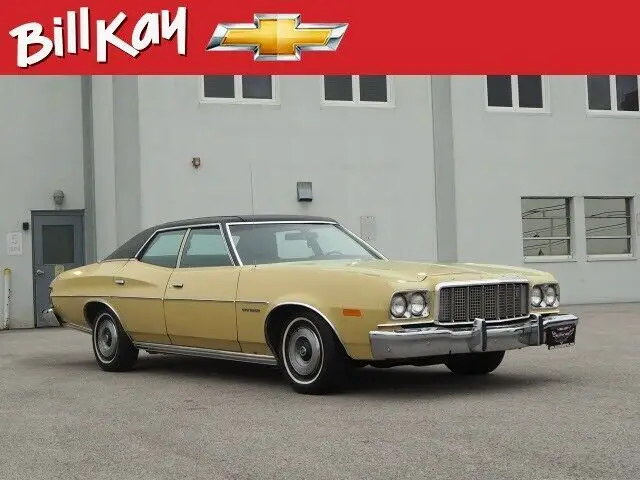 1974 ford gran torino 4 door 28693 miles yellow 4 dr sedan not specified automa