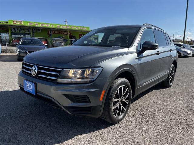 2021 volkswagen tiguan 2.0t se r-line black