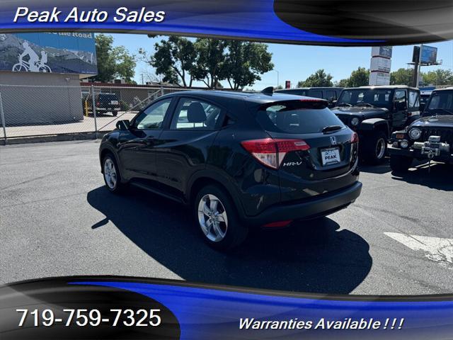 2016 honda hr-v lx