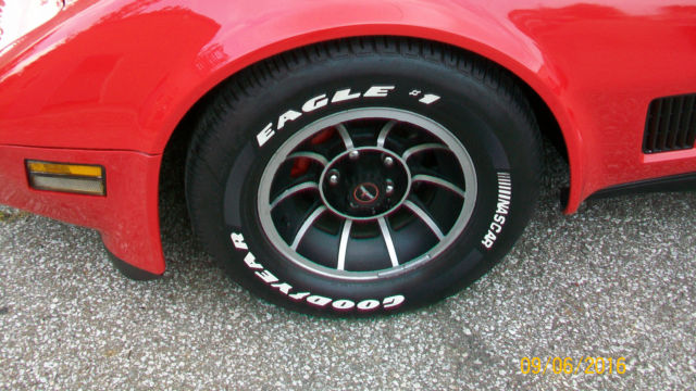 1981 corvette must see red beauty