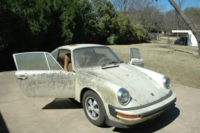 1976 porsche 911s, 2.7s no reserve, algae-find, show car